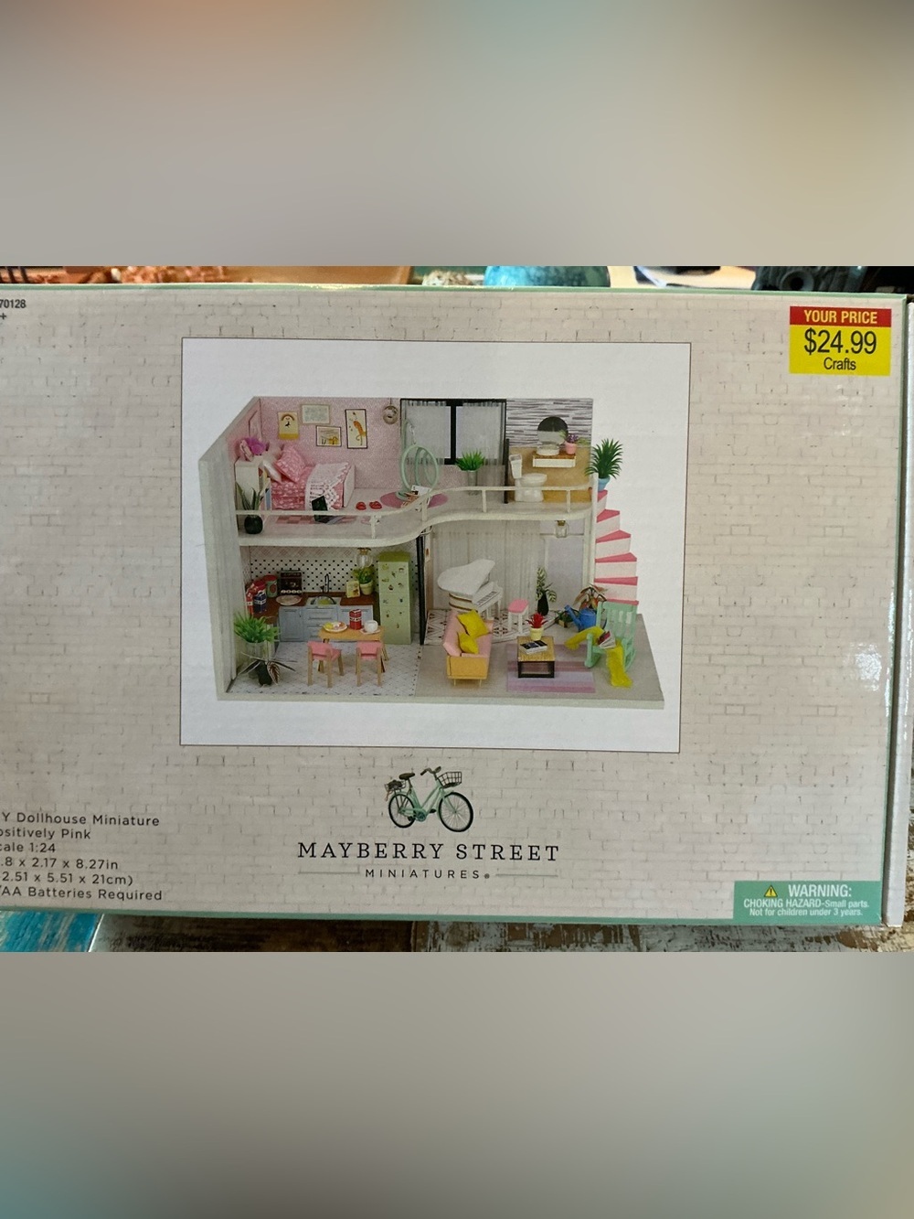 Mayberry Street Miniatures Positively Pink Dollhouse Kit